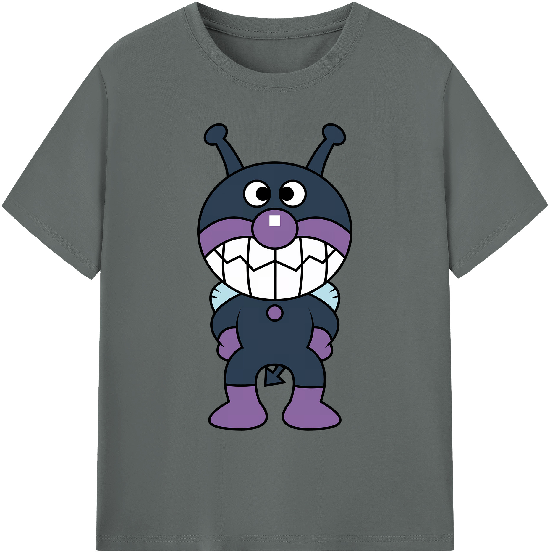 （画像用） アンパンマン Anpanman 綿100％ メンズ半袖Tシャツ｜肌触りやわらか＆通気性